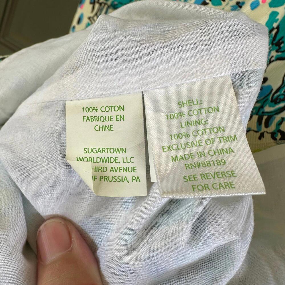 Lilly Pulitzer Ember Sea Oats Escapades Everglade Shift Dress 2 - Picture 5 of 5